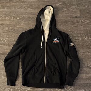 San Diego Gulls Black Lined Zip-Up Hoodie